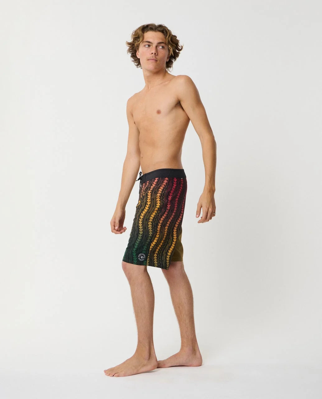 RIP CURL MIRAGE HAWAII WAVY TAPA 20" BOARDSHORT - BROWN