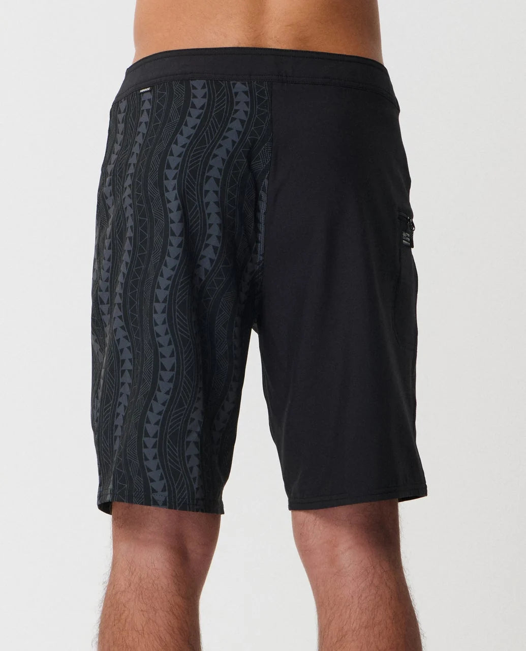 RIP CURL MIRAGE HAWAII WAVY TAPA 20" BOARDSHORT - BLACK