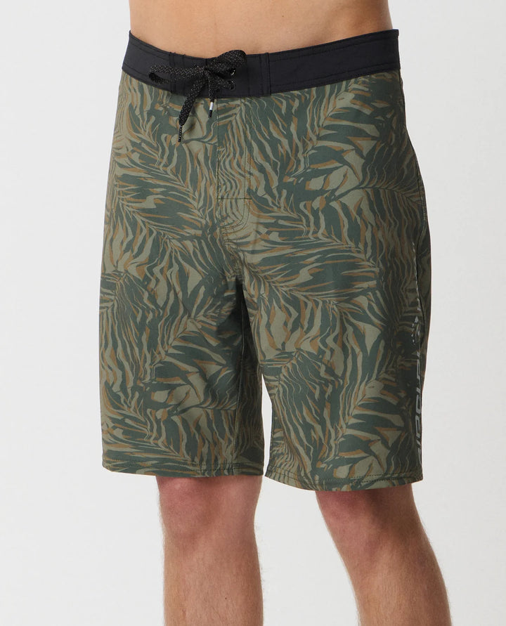 RIP CURL MIRAGE HAWAII DISTORT 20" BOARDSHORT - DARK OLIVE