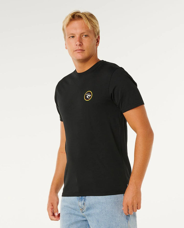 RIP CURL HAWAII RING TEE - BLACK