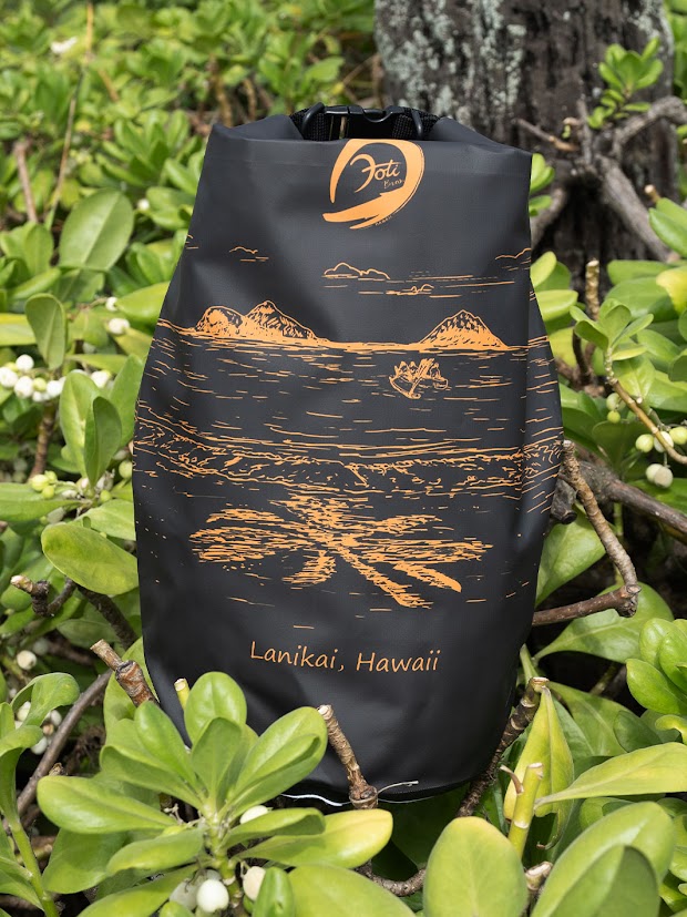 FOTI BROS 10L DRY BAG LANIKAI BLACK/GOLD