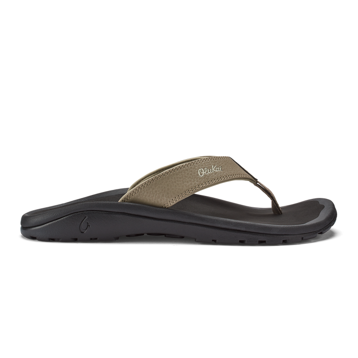 OLUKAI 'OHANA MENS SANDAL - CLAY/ONYX