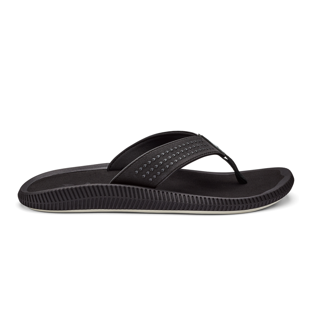 OLUKAI ULELE MENS SANDAL - BLACK