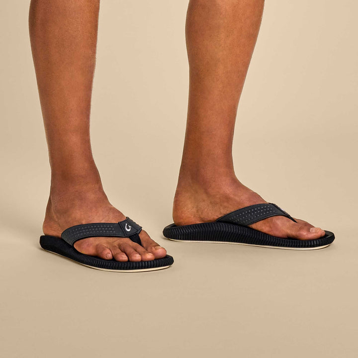 OLUKAI ULELE MENS SANDAL - BLACK