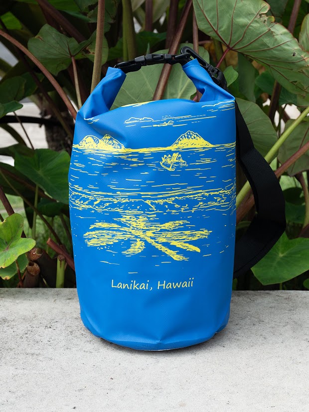 FOTI BROS 10L DRY BAG LANIKAI ROYAL/YELLOW