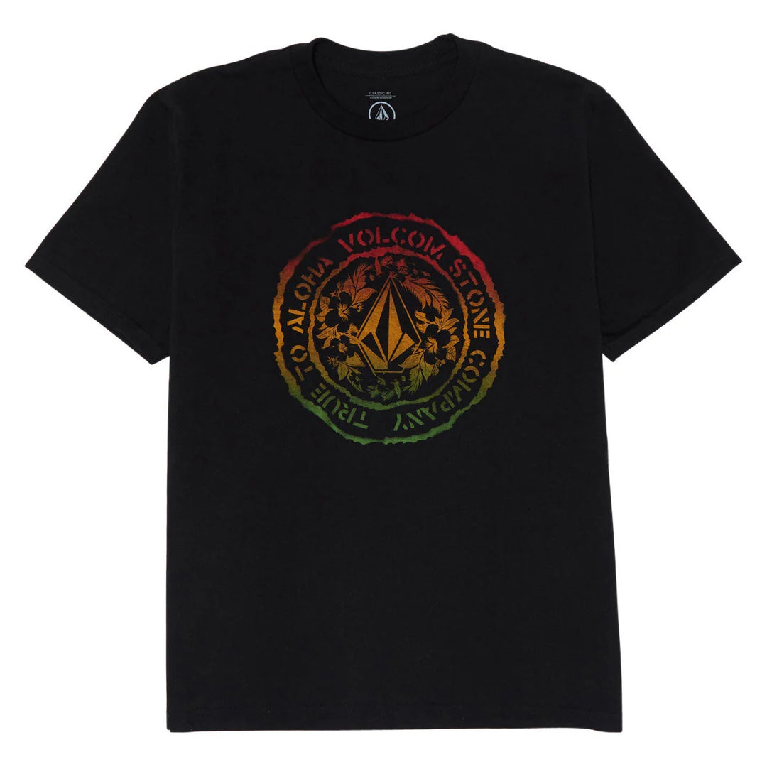 VOLCOM TROPUNK TEE - BLACK