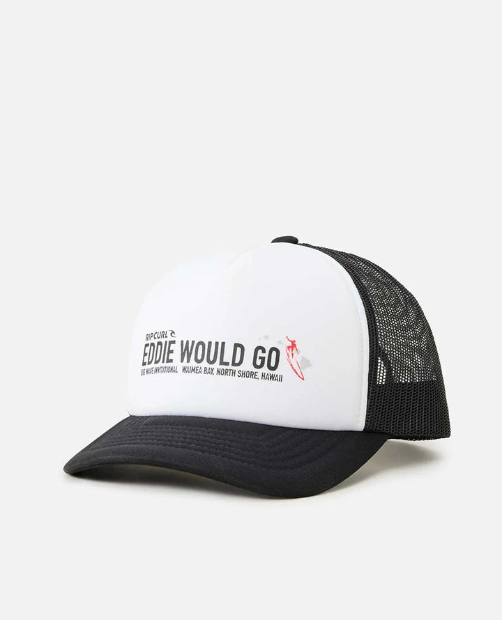 RIP CURL EDDIE WOULD GO YOUTH TRUCKER - WHITE