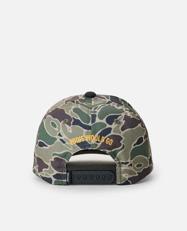 RIP CURL EDDIE WOULD GO 2025 SNAPBACK HAT - CAMO