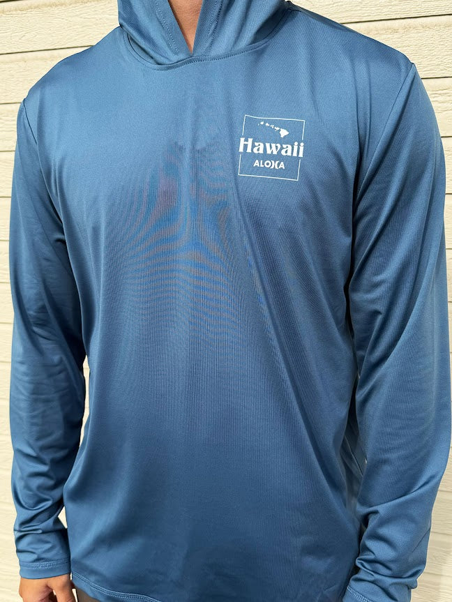 HURLEY ALOHA ISLAND BOX HYBRID LONG SLEEVE LYCRA - 317