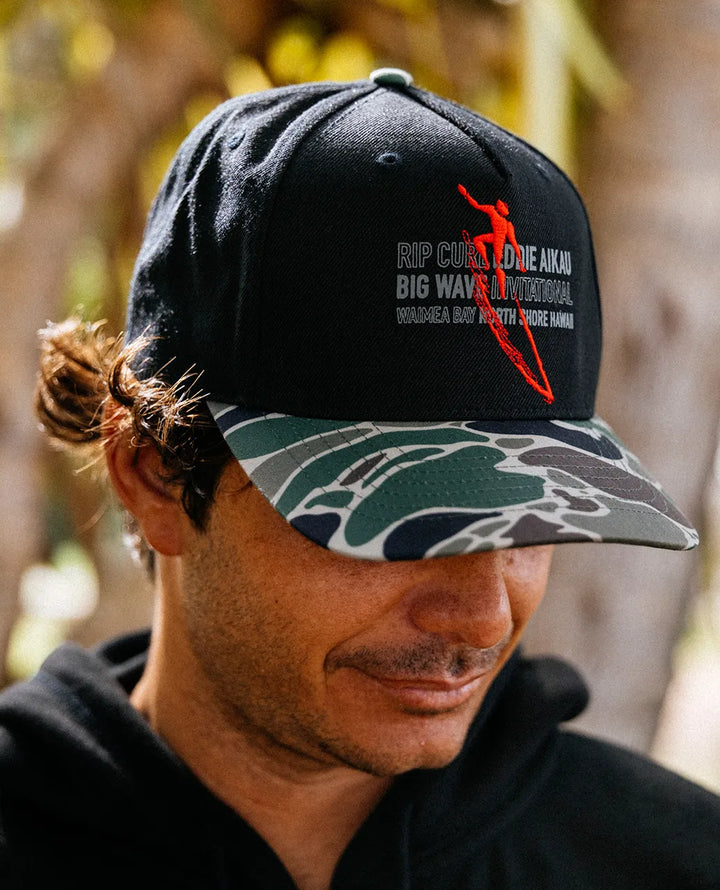 RIP CURL EDDIE WOULD GO SNAPBACK CAP - CAMO