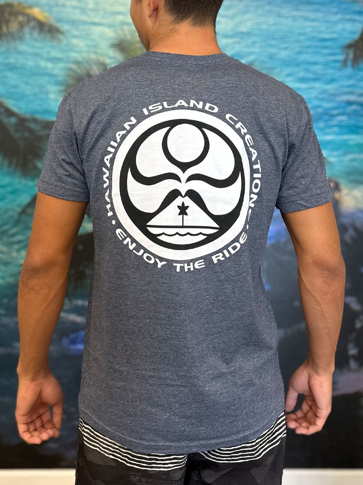 HIC CORPO DOT TEE - HEATHER NAVY