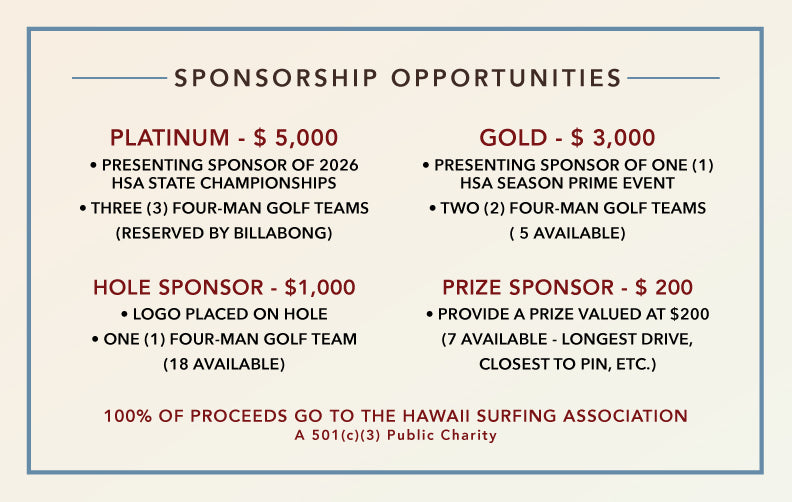 HIC Golf Scramble Registration