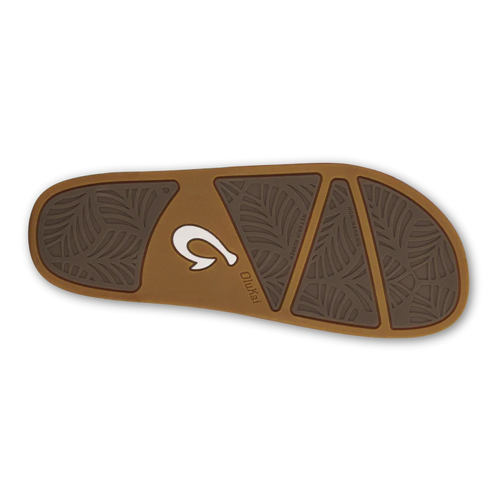 OLUKAI KIPE`A OLU WOMENS SLIDE - PUKA/TAN