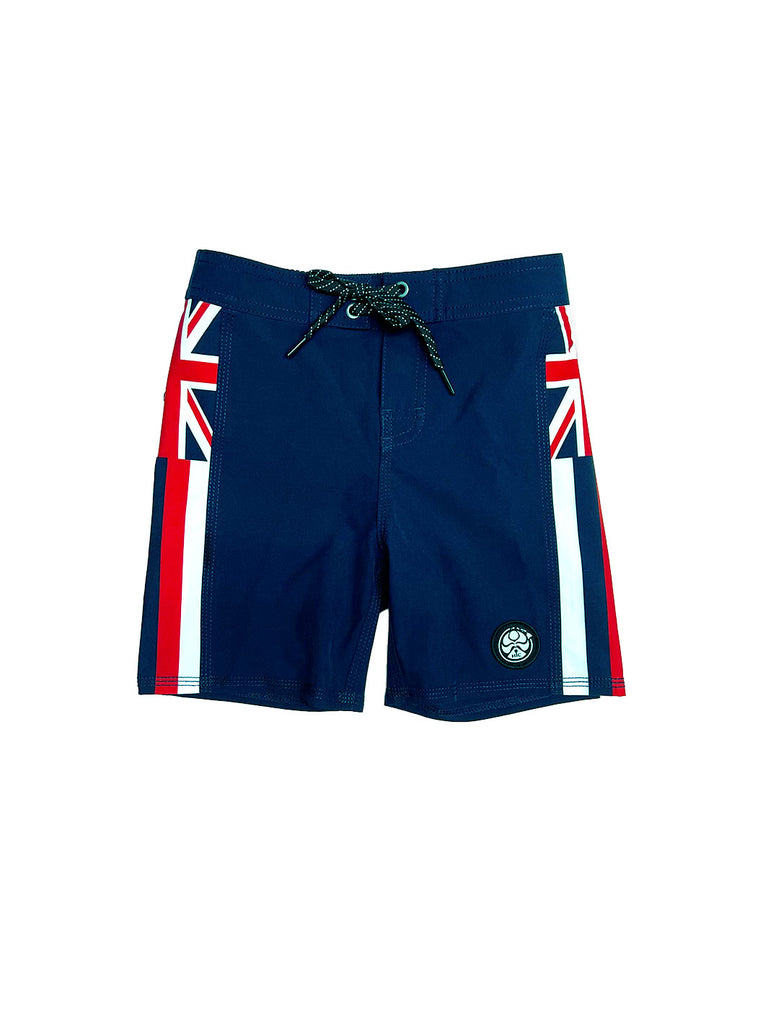 HIC TODDLER KAPONO BOARDSHORT - NAVY – Hawaiian Island Creations