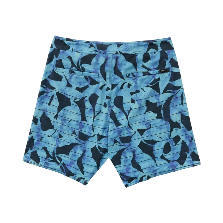 RVCA STEADY STRIPE TRUNK - VINTAGE BLUE (VBL)