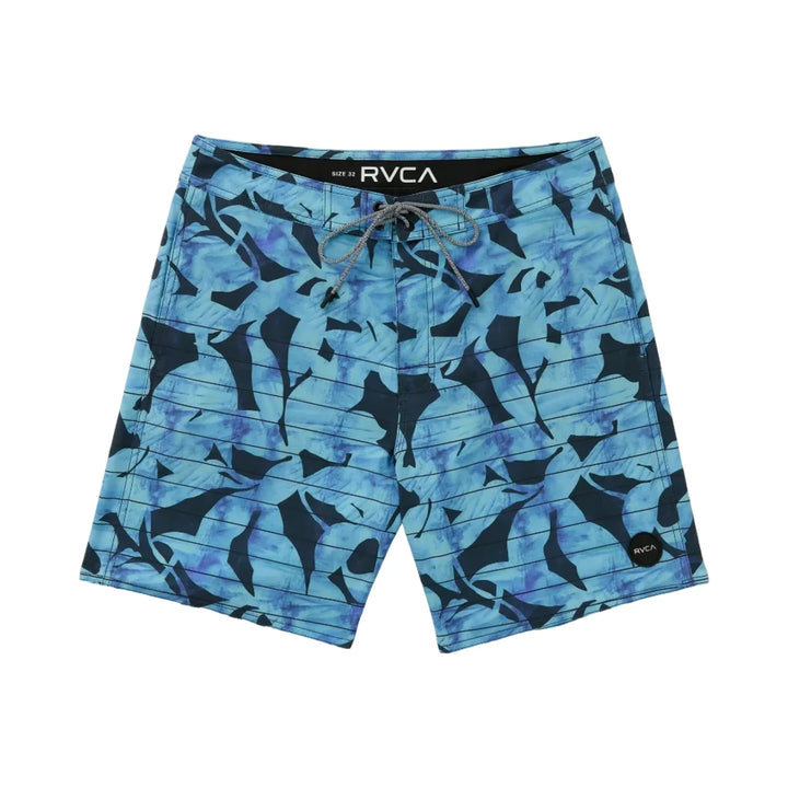 RVCA STEADY STRIPE TRUNK - VINTAGE BLUE (VBL)