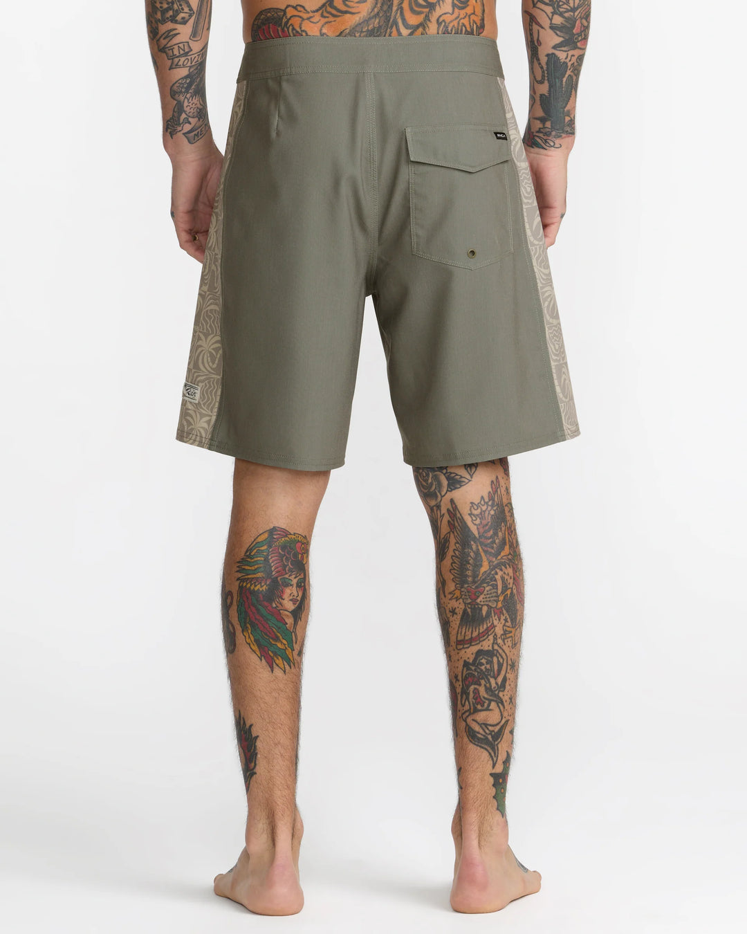 RVCA EXOTICA PALM DAYS 19" BOARDSHORT - ALOE (ALO)