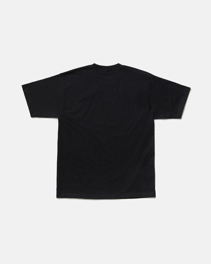 RVCA NORTH SHORE TEE - BLACK