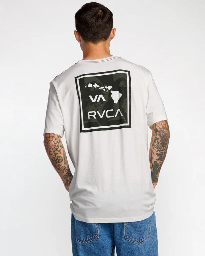 RVCA VA ATW HAWAII TEE - ANTIQUE WHITE (ANW)