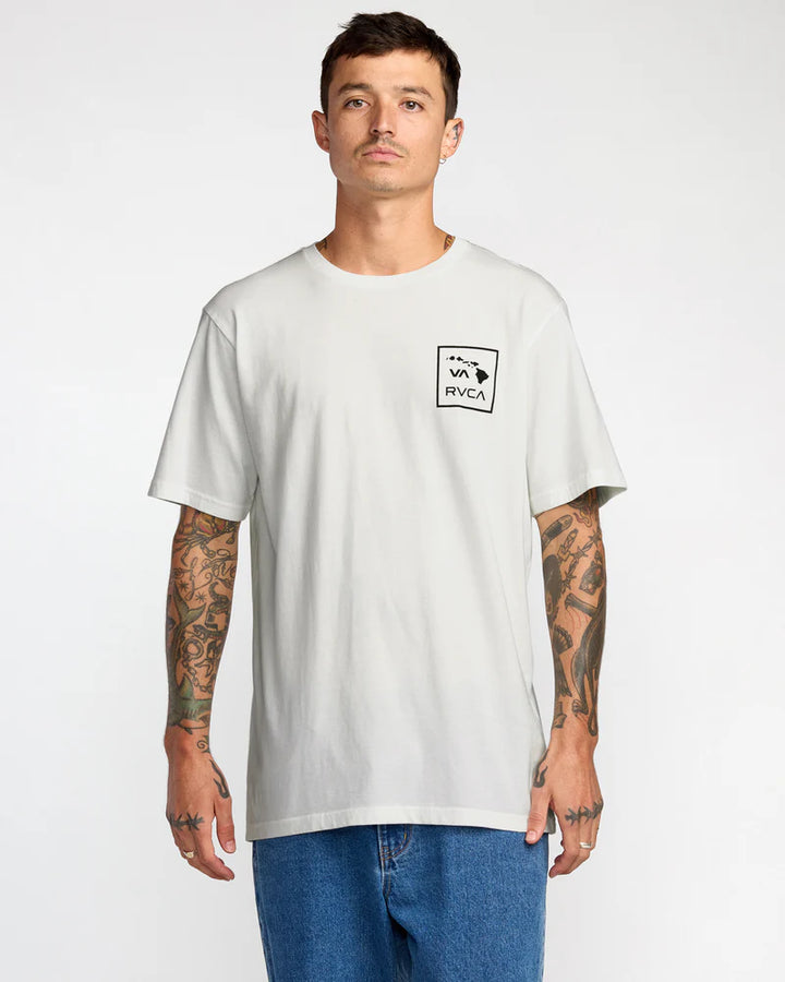 RVCA VA ATW HAWAII TEE - ANTIQUE WHITE (ANW)