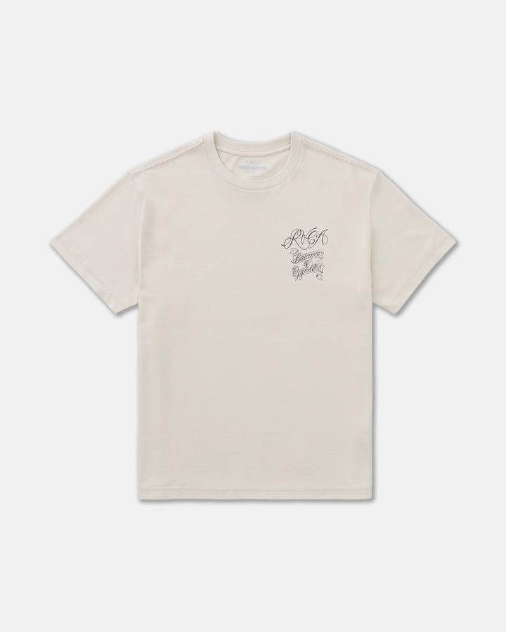 RVCA PARADISE QUEEN TEE - CERAMIC