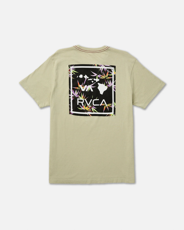RVCA VA ATW HAWAII TEE - LIGHT OLIVE (LTO)