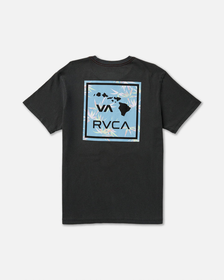 RVCA VA ATW HAWAII TEE - BLACK (PTK)