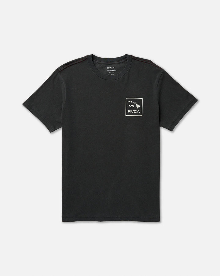 RVCA VA ATW HAWAII TEE - BLACK (PTK)