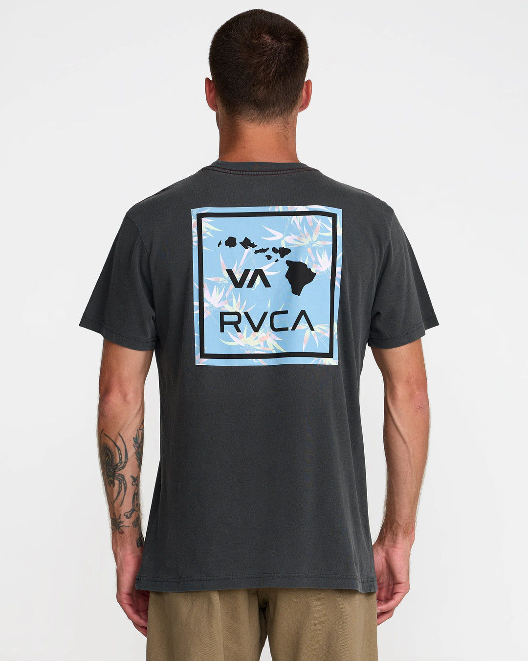 RVCA VA ATW HAWAII TEE - BLACK (PTK)