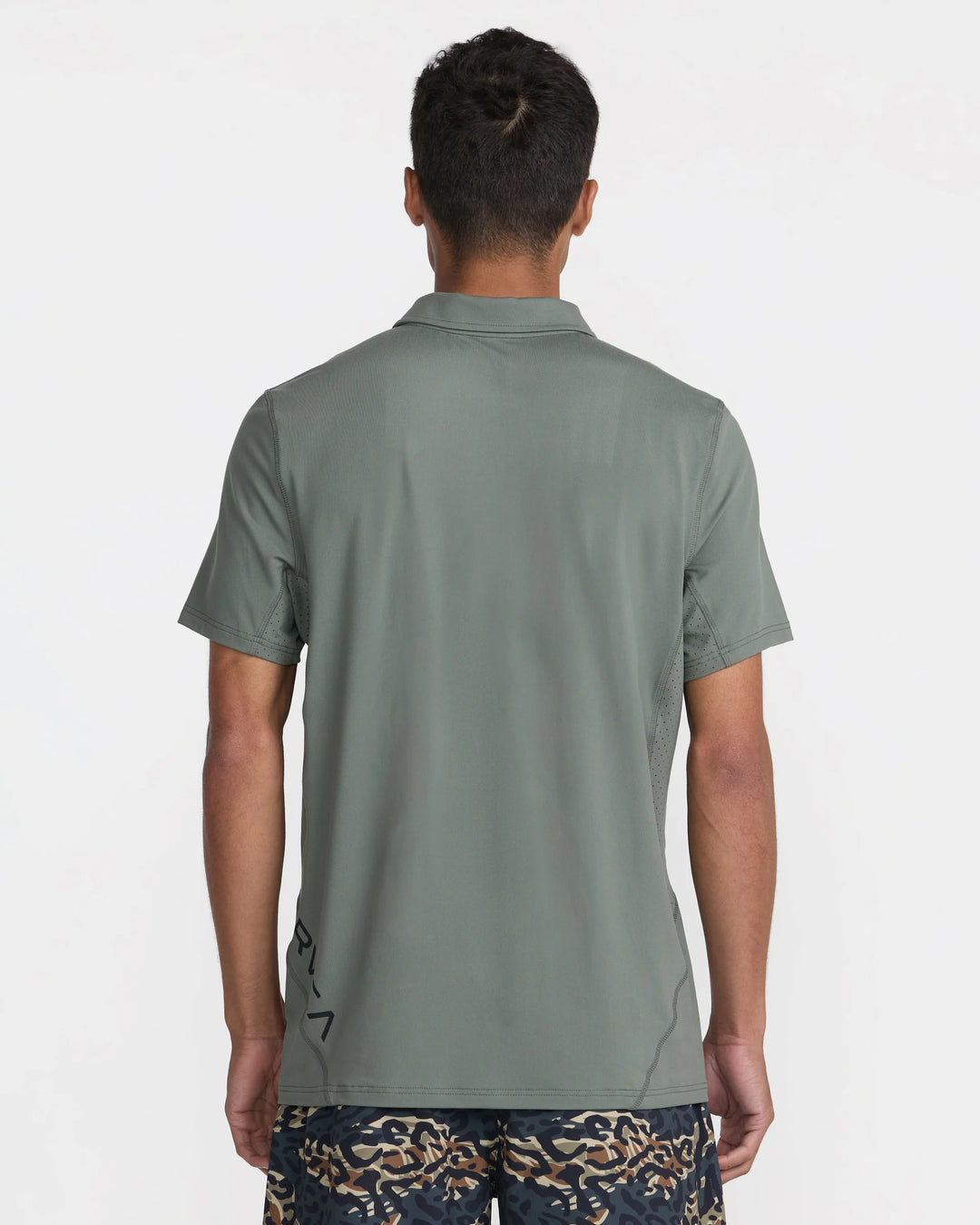 RVCA SPORT VENT POLO - SAGE LEAF (SLE)