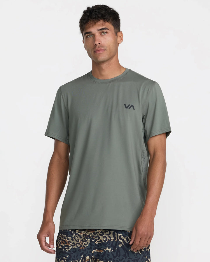 RVCA SPORT VENT TEE - SLATE (SLE)
