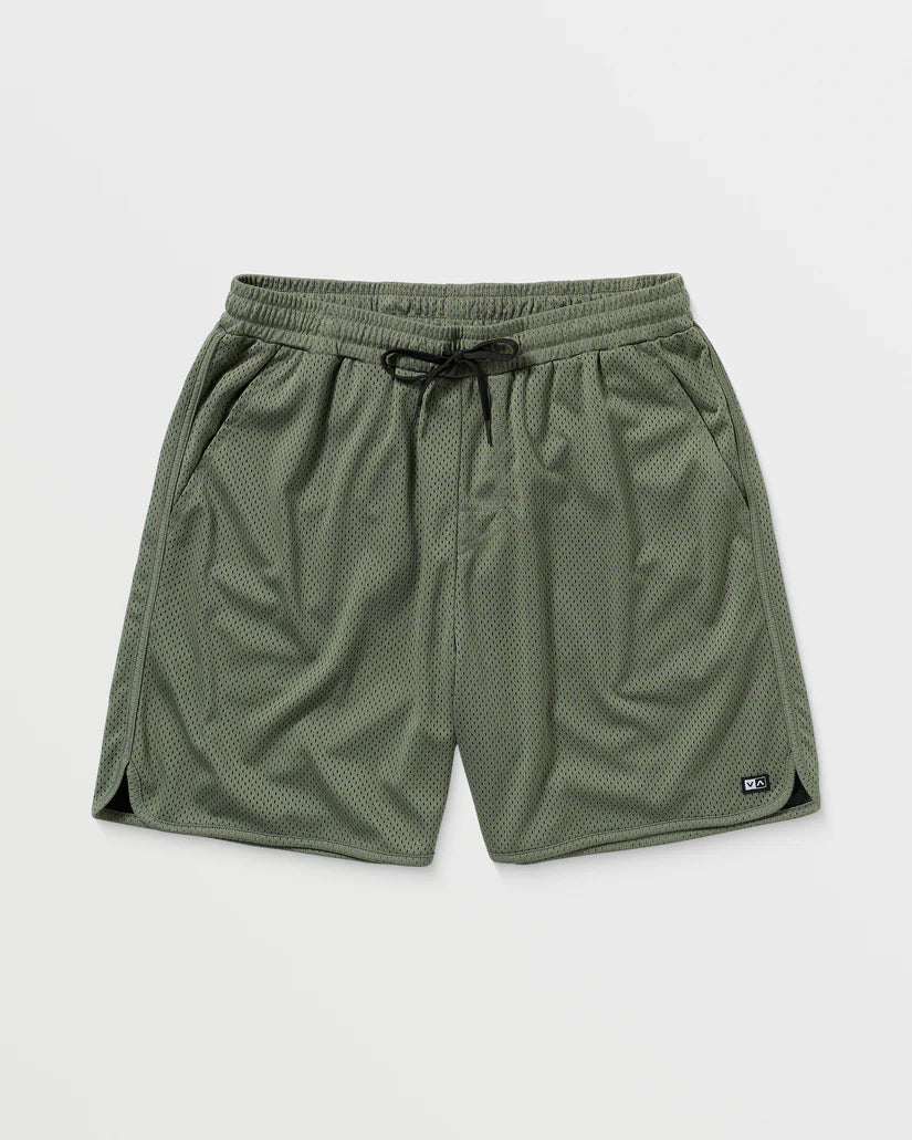 RVCA VA ESSENTIAL 18" MESH SHORT - SAGE LEAF