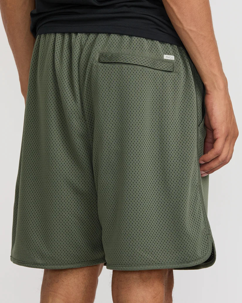 RVCA VA ESSENTIAL 18" MESH SHORT - SAGE LEAF