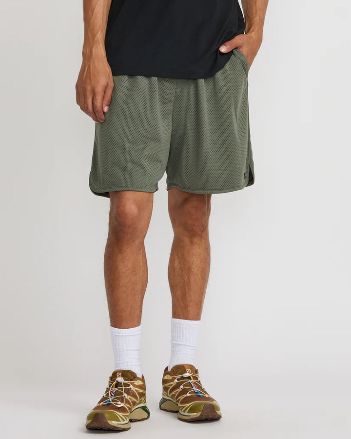 RVCA VA ESSENTIAL 18" MESH SHORT - SAGE LEAF