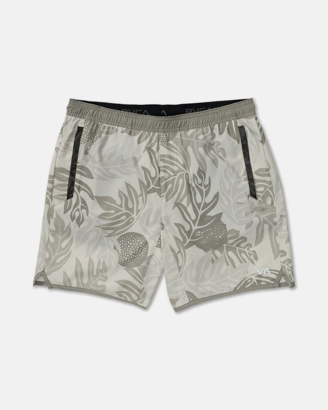 RVCA YOGGER STRETCH CONTRAST 17 SHORT - LIGHT KHAKI (ULU PRINT - LKH)