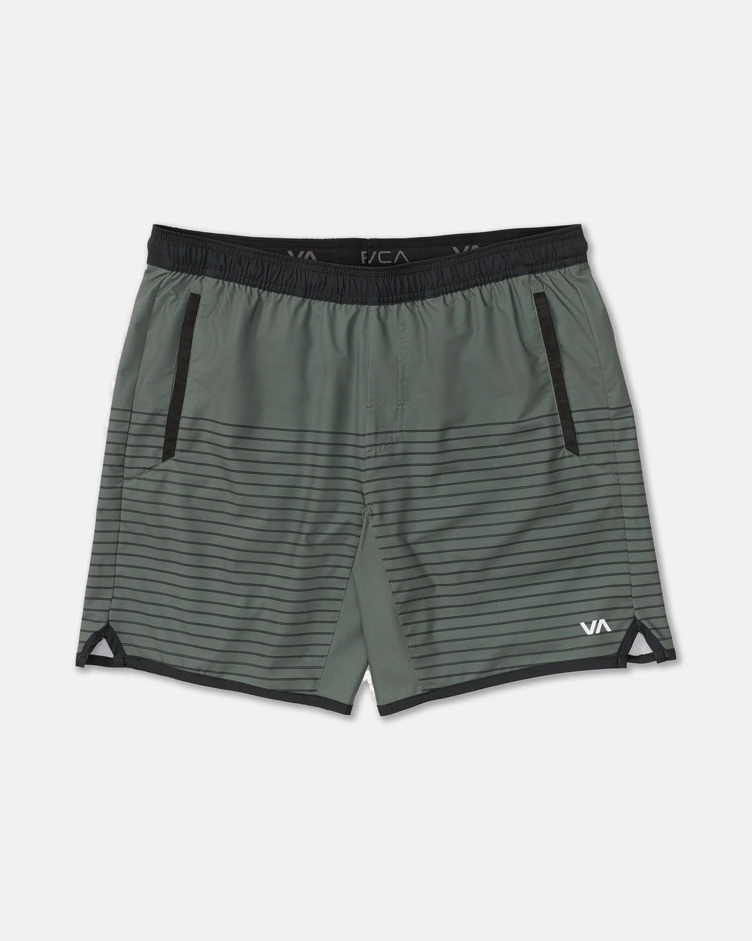RVCA YOGGER STRETCH CONTRAST 17 SHORT - SAGE LEAF (SLE)