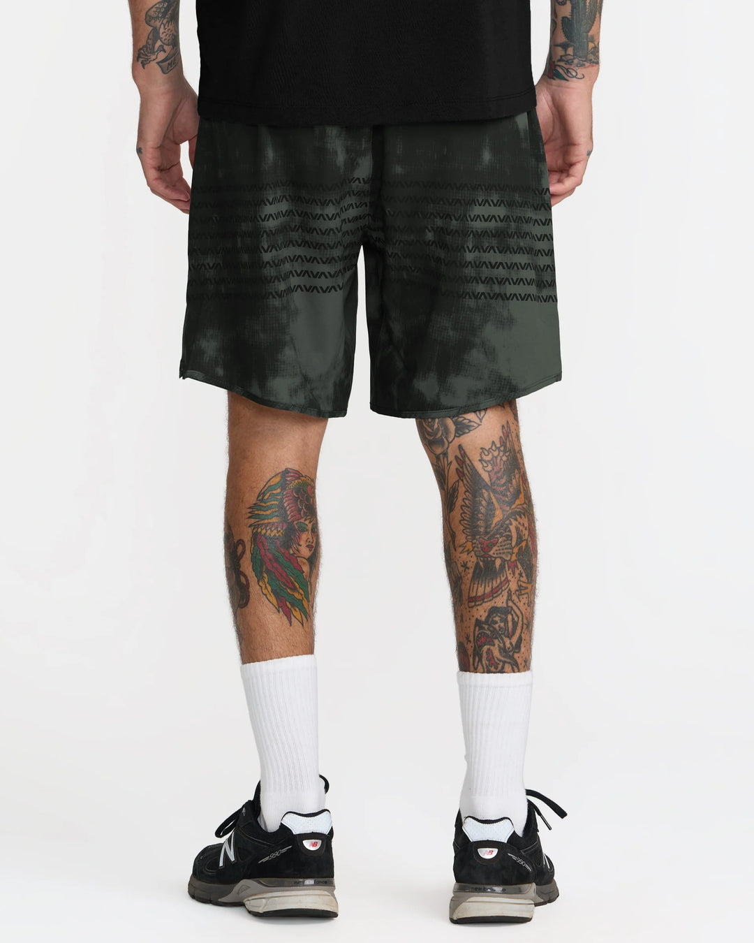RVCA YOGGER STRETCH 17" SHORT - BALSAM GREEN (ABG)