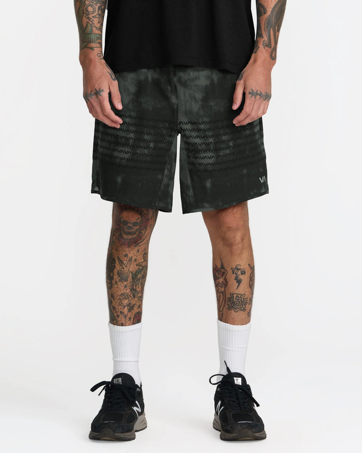 RVCA YOGGER STRETCH 17" SHORT - BALSAM GREEN (ABG)