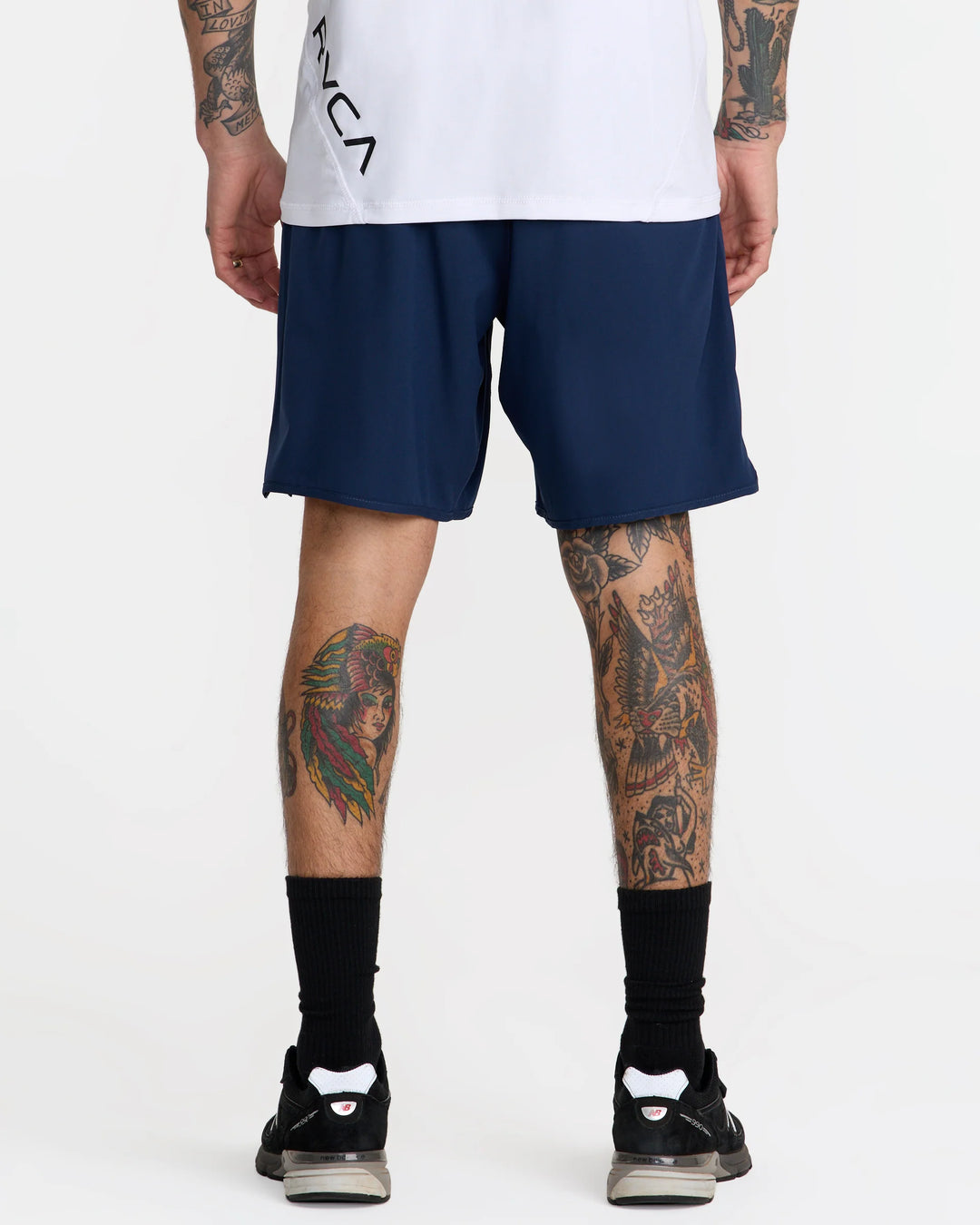 RVCA YOGGER STRETCH 17" SHORT - MIDNIGHT (MID)