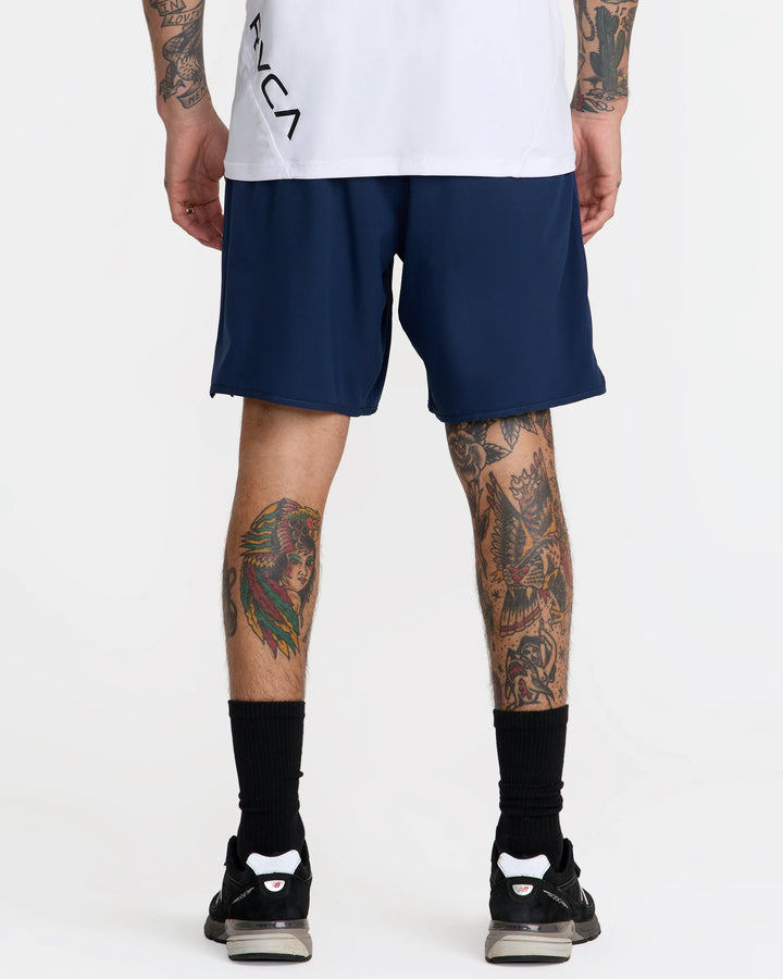 RVCA YOGGER STRETCH 17" SHORT - MIDNIGHT (MID)