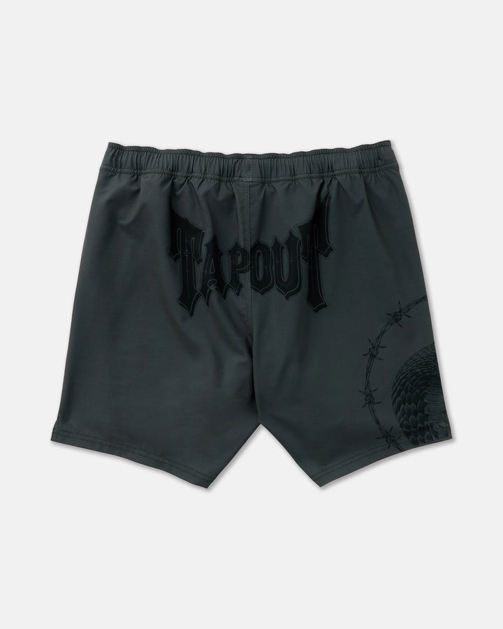RVCA TAPOUT FIGHT SCRAPPER SHORTS - BLACK