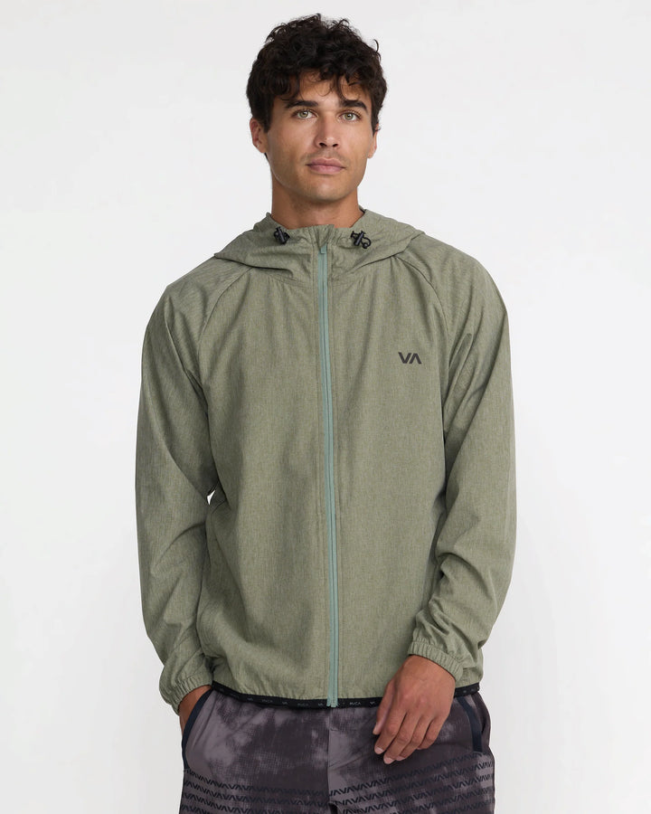 RVCA YOGGER JACKET III - ARMY