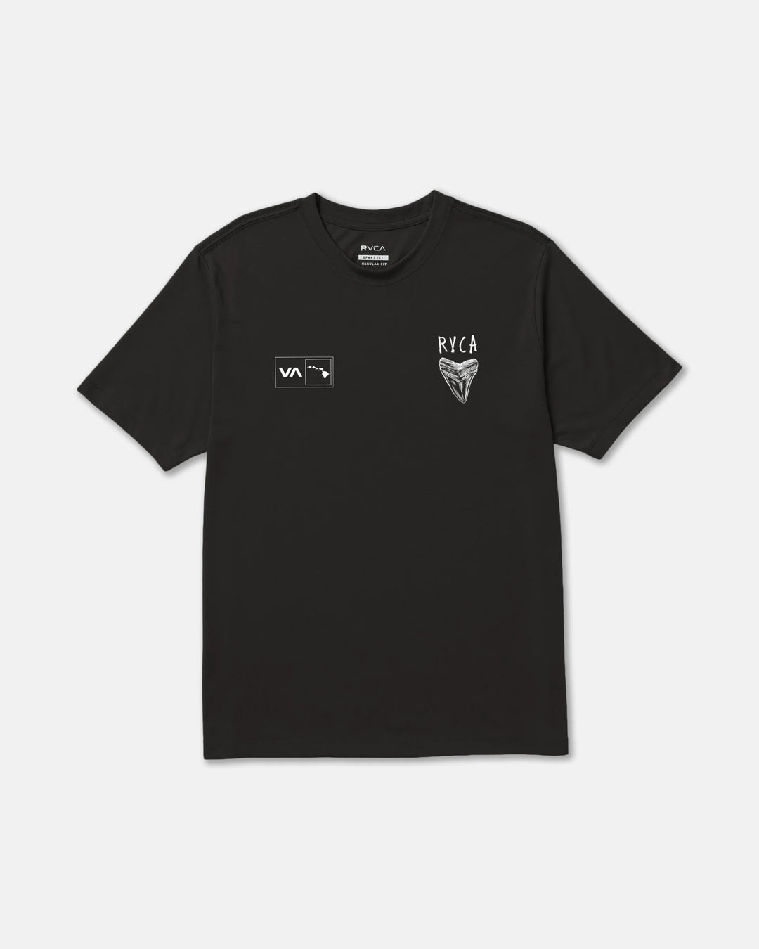 RVCA BEN HORTON HAWAII TEE - BLACK