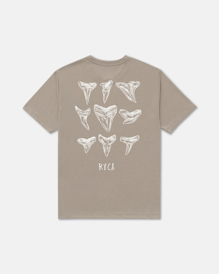 RVCA BEN HORTON HAWAII TEE - BROWN STONE (BRS)