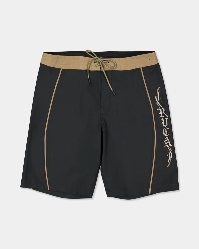 RVCA RETRACT 20" BOARDSHORT - RVCA BLACK (RVB)