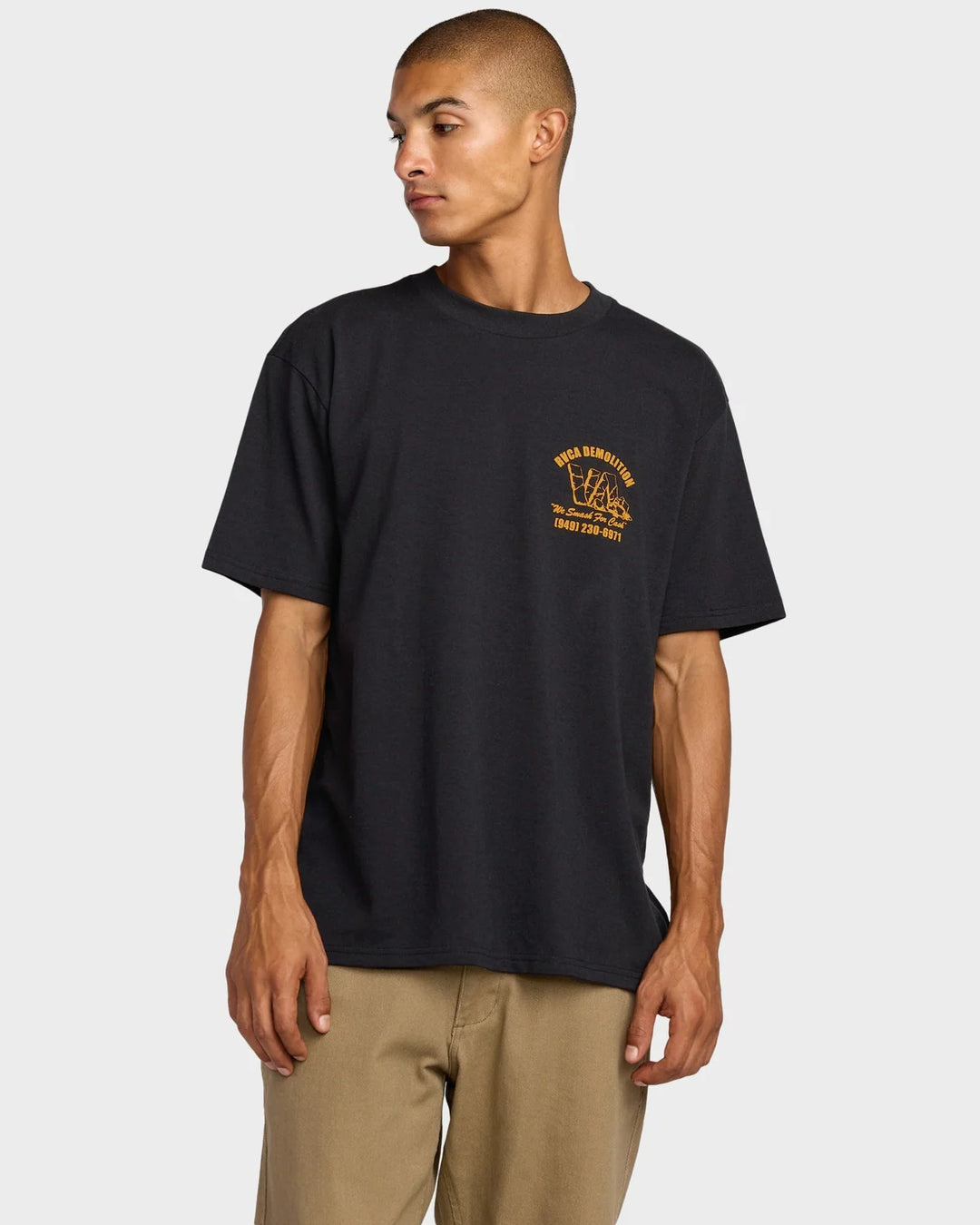 RVCA DEMO TEE - BLACK