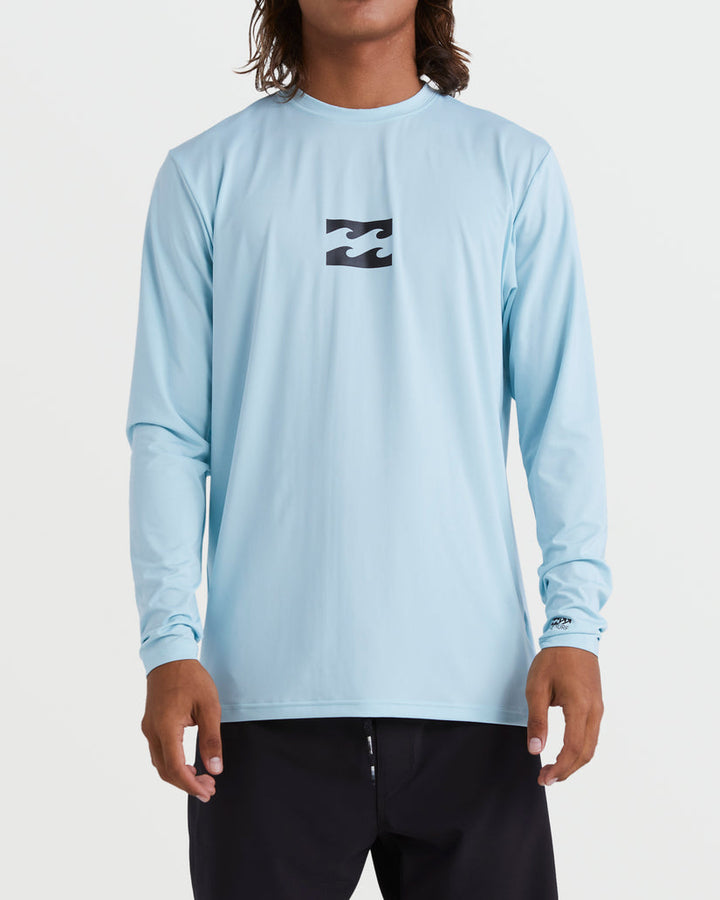 BILLABONG ALL DAY WAVE LOOSE FIT LONG SLEEVE LYCRA - BLUE (CBU)