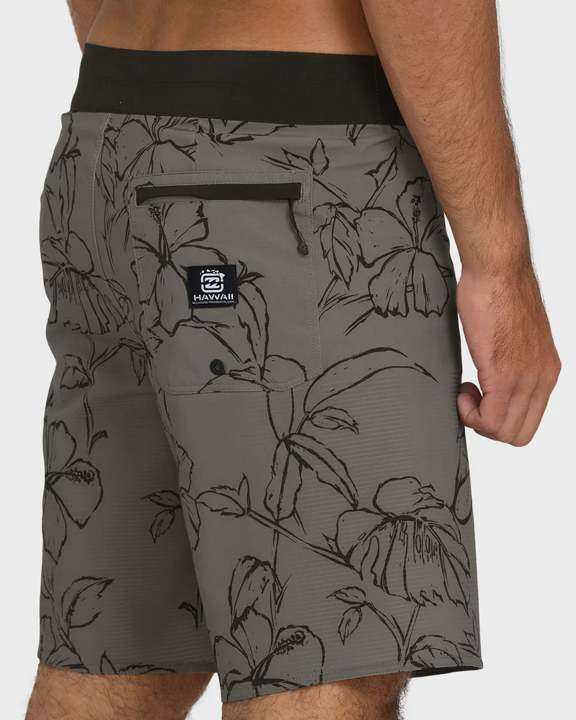BILLABONG SUNDAYS HI AIRLITE BOARDSHORT - PEWTER