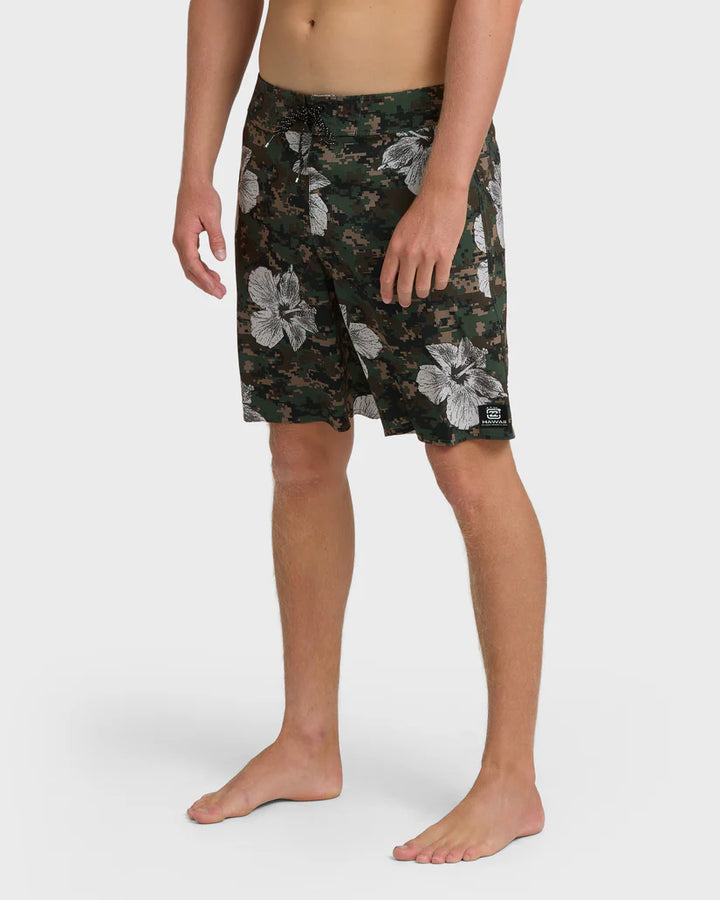 BILLABONG SUNDAYS HI PRO BOARDSHORT - CAMO FLORAL
