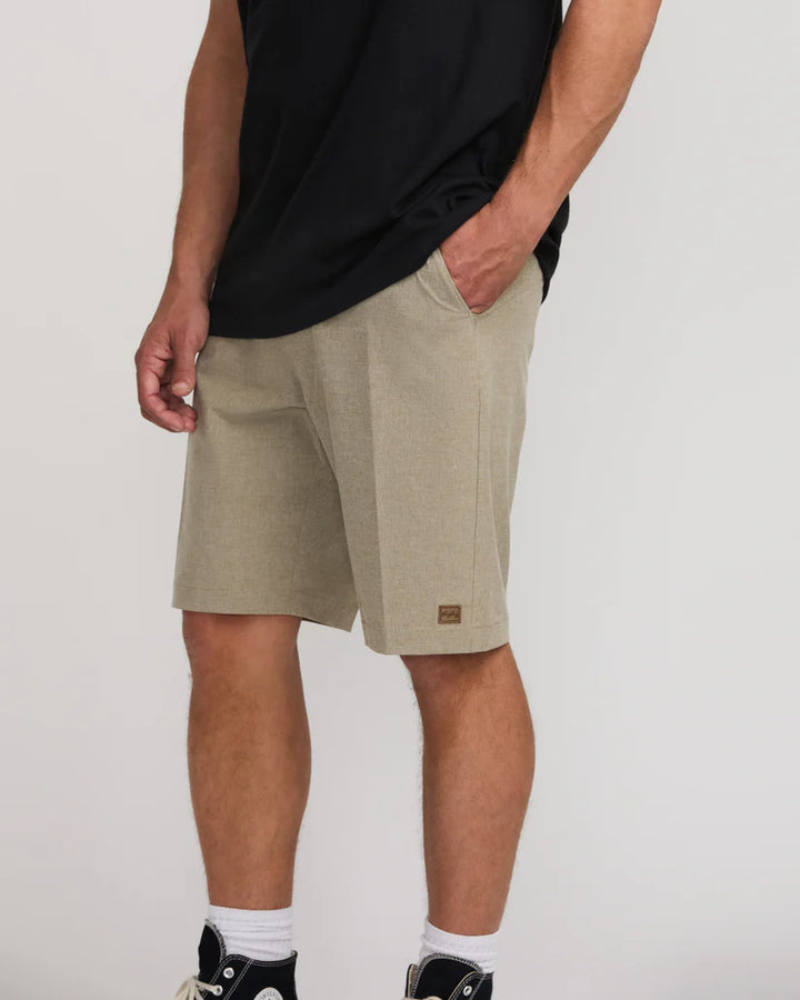 BILLABONG CROSSFIRE SUBMERSIBLE 21" WALKSHORT - KHAKI